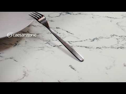 Discover our 5143 White Attica Mineral Worktop | Caesarstone