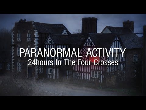 24 Hours In UK's MOST HAUNTED HOTEL! Paranormal Activity at Four Crosses Inn