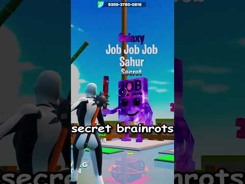 SECRET BRAINROTS IN UNBOX A BRAINROT📦 #fortnite #brainrot #gaming #unboxing