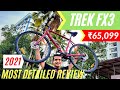 Trek FX 3 2021 | Complete Review Malayalam | Best Performance Hybrid | Premium Cycle for Rs 65000
