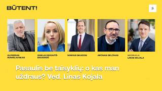Pasaulis be taisyklių: o man kas uždraus? Ved. Linas Kojala