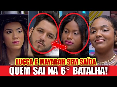 URGENTE ENQUETE AGORA VAZA ELIMINAÇÃO EM DUPLA DO ESTRELA DA CASA EVELLIN, LUCCA, THÁLIA E MAYARAH