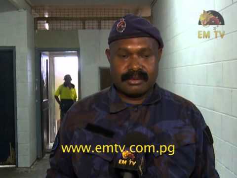 Boroko Police Station into Second Week of Renovations