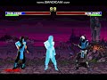 MKTX AI Battle Sub Zero VS Cyber Sub Zero