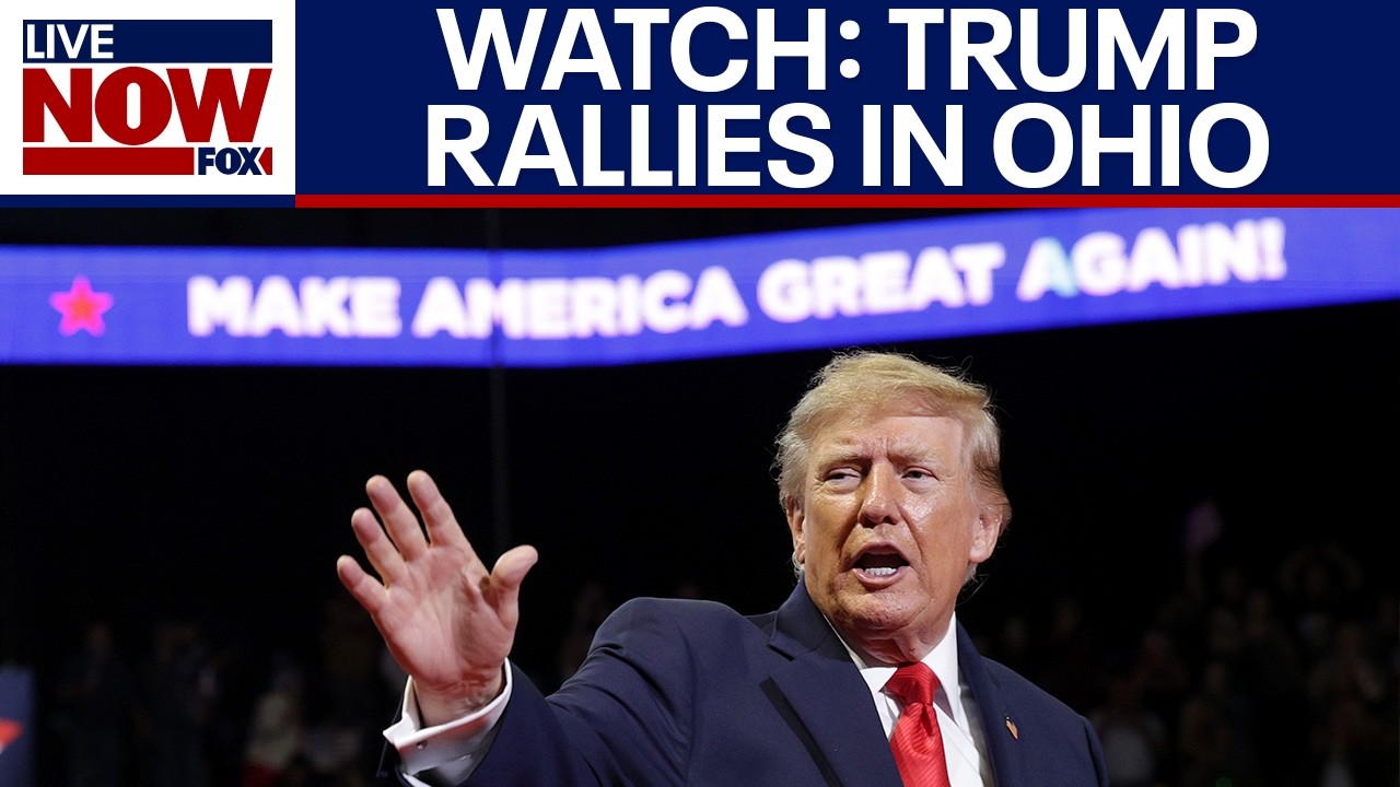 FULL: Trump campaigns for Husted, Ramaswamy during Ohio rally