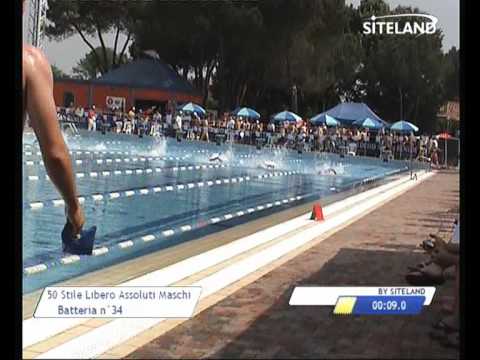 Serie 34 dei 50 Stile Libero  Assoluti Maschi Master - 11 Memorial Andrea Bettiol