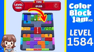 Solusi Level 1584 Color Block Jam