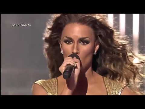 Edurne imita a Beyoncé en Tu cara me suena