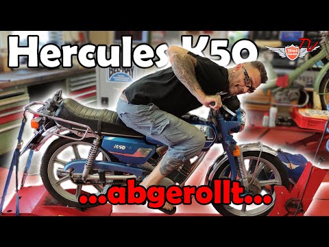 Hercules K 50 RL auf die Rolle genommen | Mr. Moped