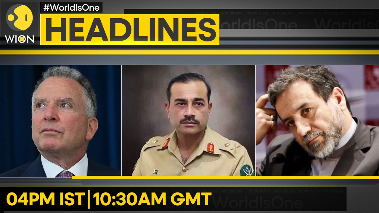 Iran FM Holds Delegation Talks In Pakistan | 6 Killed In Russian Strikes On Ukraine | Headlines