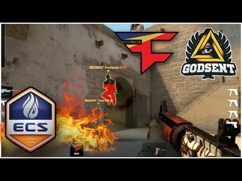 FaZe Highlights VS Godsent (ECS S5 Europe)