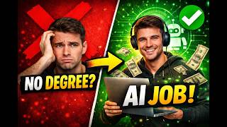 How to Get an AI Job Without a Degree (Step-by-Step Guide 2026)