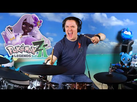 Jacinthe Battle Music From Pokémon Legends: Z-A On Drums!