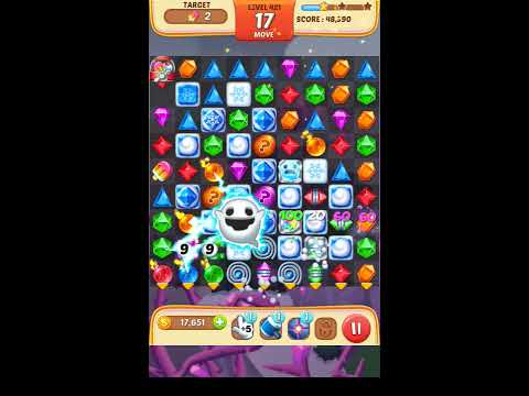 Jewel Match King Level 421 - Walkthrough ( No Booster )