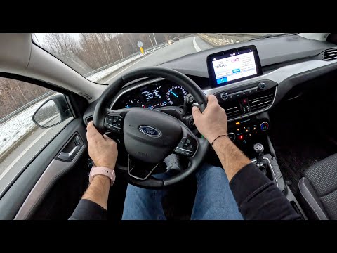 Ford Focus [1.5 120HP] |0-100|POV Test Drive #1502 Joe Black