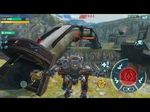 War robots new Sirius titan gameplay!