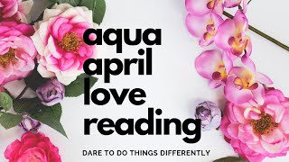 aquarius: dare to do things differently - aqua april love reading 🌸🌼🌷💐