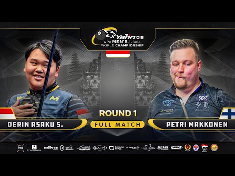 🇮🇩 SITORUS vs MAKKONEN 🇫🇮 - YALIN WPA Men's 8-Ball World Championship 2025