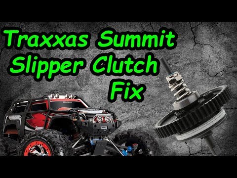 Traxxas Summit 1/10 Slipper Clutch Issue and how i fixed it :D