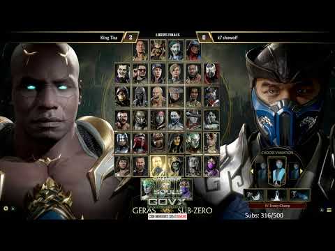 MK11 @ GOVX Tactical Combat Qualifier - King Tiza vs K7 Showoff [4K/60fps]