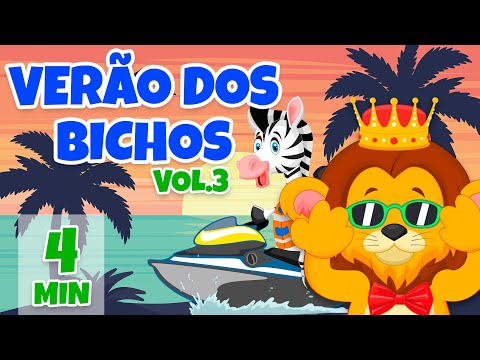 Verão dos Bichos Vol. 3 - Giramille 4 min | Desenho Animado Musical