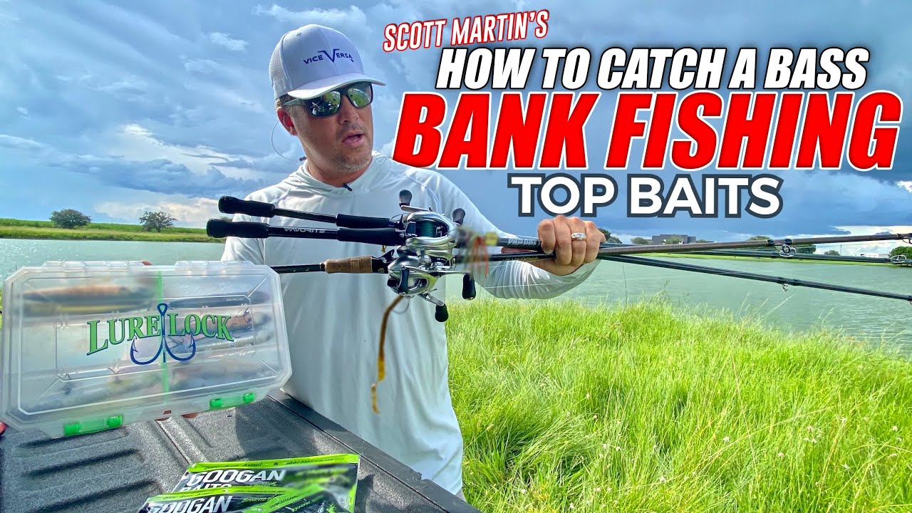 How to Catch a Bass BANK FISHING - Best Lures w/ Scott Martin