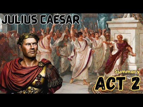 Julius Caesar Act 2 | Summary Act 2 Julius Caesar | @sirtarunrupani