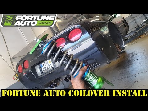 C5 / C6 Corvette Fortune Auto Coilover install and review