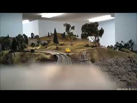 Frisco East bound freight train, from the Cab