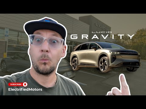 Thumbnail for Lucid Gravity First Drive from Rivian and Tesla Owner. 828HP and 3.5s 0-60 0.24 Cd drag! 450 Mile! by Car