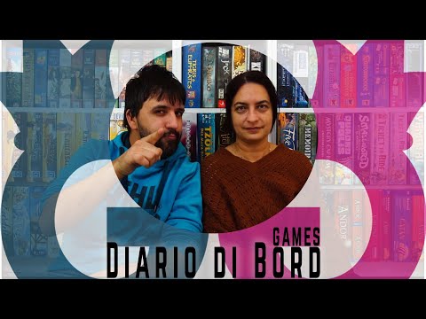 Diario di Bord...Games! 3-9 gennaio 10 Giochi da Tavolo giocati Vlog#41
