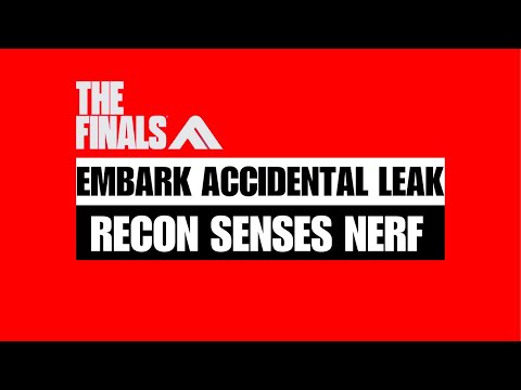 Recon Senses Will be Nerfed in Patch 1.6.0