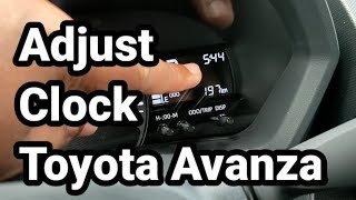 Download lagu Cara Menyetel Jam Toyota Avanza mp3 Download lagu Cara Menyetel Jam Toyota Avanza mp3