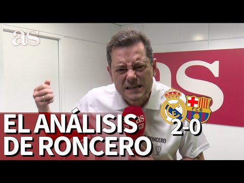 Real Madrid 2 Barcelona 0 | Roncero estalla: "¿Y Messi? ¡Vinicius ha hecho historia!" | Diario AS
