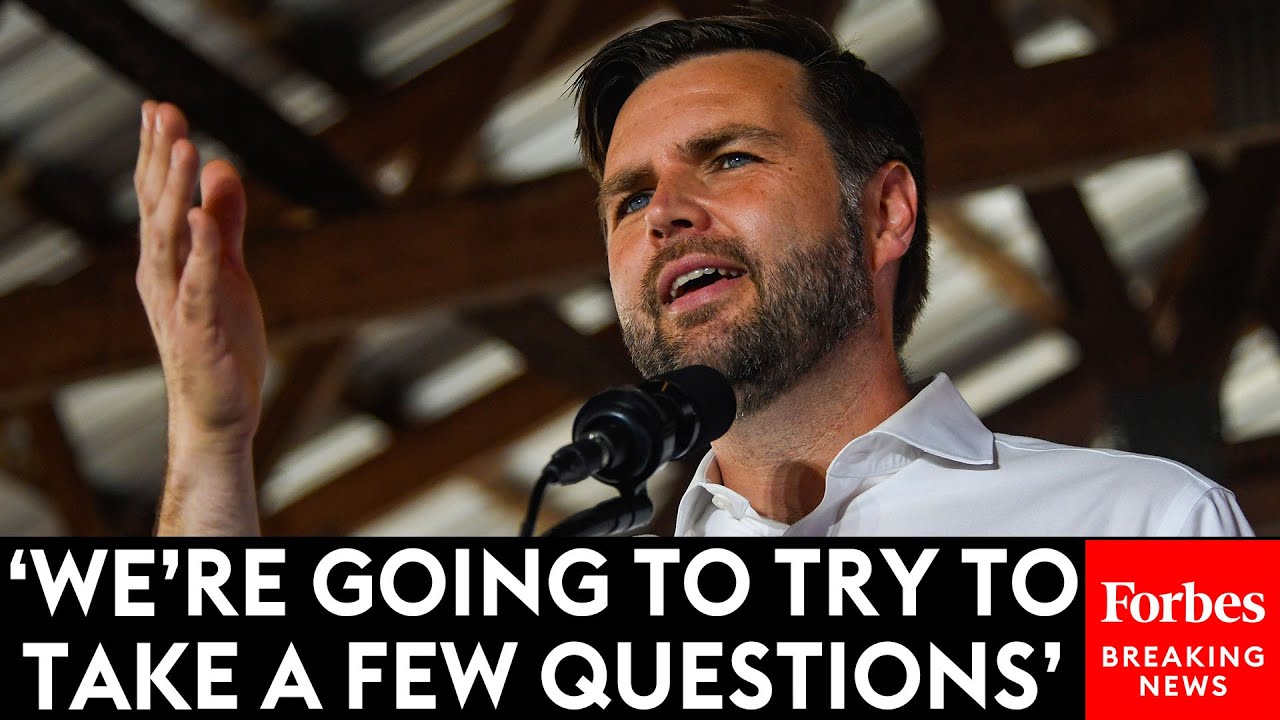 WATCH: JD Vance Takes Question After Question From Reporters In Pennsylvania