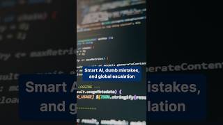 Thumbnail for Smart AI, dumb mistakes, and global escalation