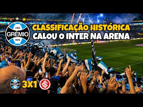 "GRÊMIO X INTER " Barra: Geral do Grêmio &bull; Club: Grêmio
