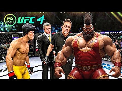 Ufc 4 Bruce Lee Vs. Bodybuilder Farm Ea Sports