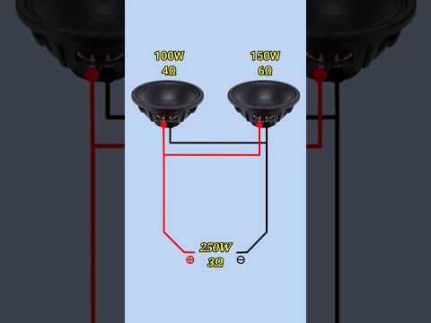 Speaker parallel connection #diy #shorts #electronics