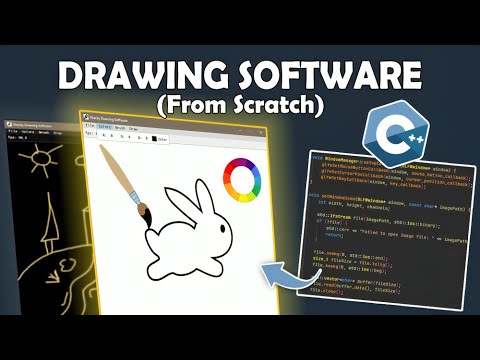 I Made a Drawing Software From Scratch (C++ & OpenGL)