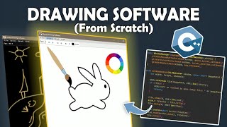 I Made a Drawing Software From Scratch (C++ & OpenGL)