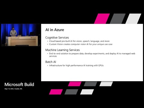 Windows AI Platform and the Intelligent Edge : Build 2018