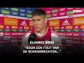 Edson ÁLVAREZ boos na schorsing: "Door een fout van de scheidsrechter mis ik een belangrijk duel" ?