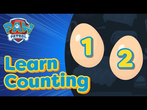 Learn How To Count with  PAW Patrol | Learning Videos for Toddlers!