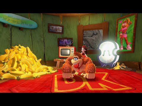 Donkey Kongs OLD House in Donkey Kong Bananza (DK Island DLC)