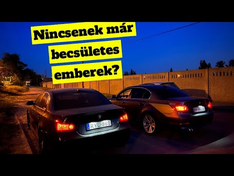 Nincsenek becsületes emberek? Megint vettem egy e60-at🤦‍♂️💥#péntek13 #e60m5diesel