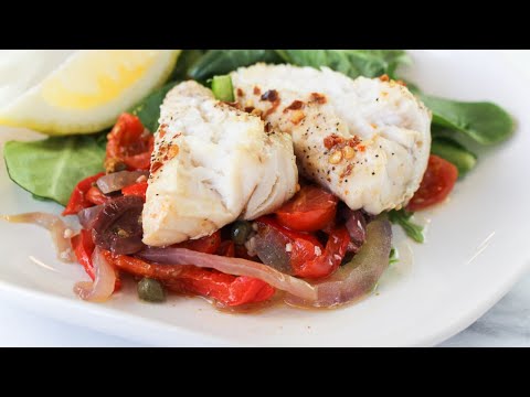 Mediterranean Cod En Papillote Recipe