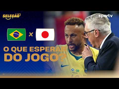 BRASIL X JAPÃO: O QUE ESPERAR DO JOGO? | Seleção Copa | Copa do Mundo 2026 | sportv