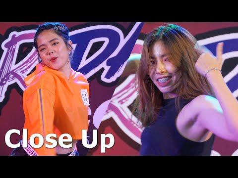 [Close Up] Property cover 4MINUTE - HUH + Crazy @ Huamark Cover Dance 2019 | 191109