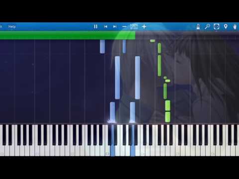 [Synthesia] Fujita Maiko - Hotaru (Piano) [Hiiro no Kakera Aizouban: Akane Iro no Tsuioku OP]